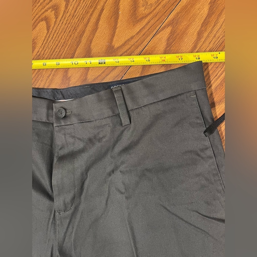 Dockers Flex Comfort Signature Khaki Straight Fit Dress Pants 38x30 - Picture 7 of 12